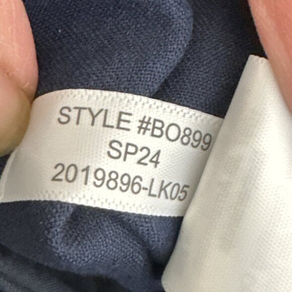 J. Crew Women's 2 Kallie Pants Navy Stretch NWT Tapered Leg - Picture 10 of 12